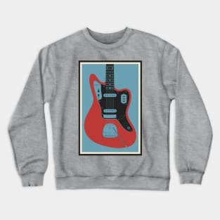 Jaguar Guitar Crewneck Sweatshirt